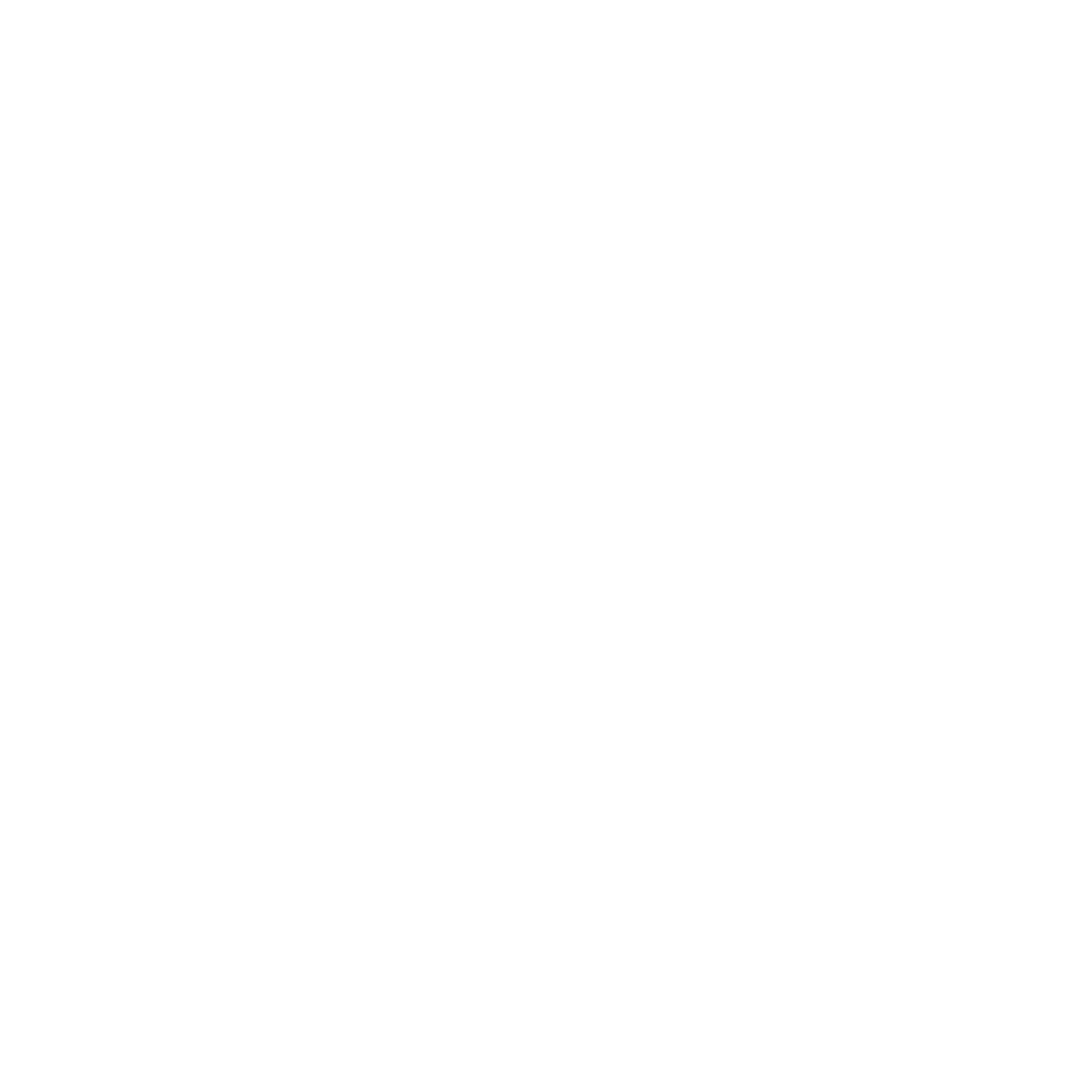 White outline of a bank building with a dollar sign inside a circle.